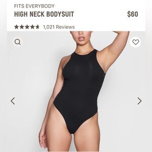 SKIMS fits everyone high neck bodysuit